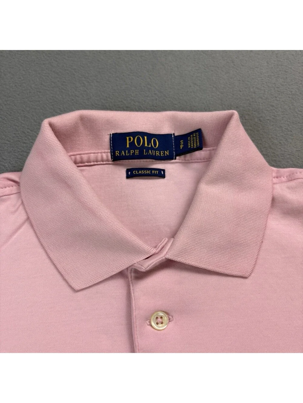 Polo Ralph Lauren Polo Shirt Size Small Pink